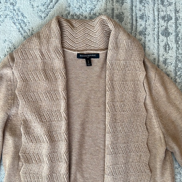 Camel banana republic cardigan - Picture 2 of 2